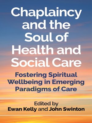 cover image of Chaplaincy and the Soul of Health and Social Care